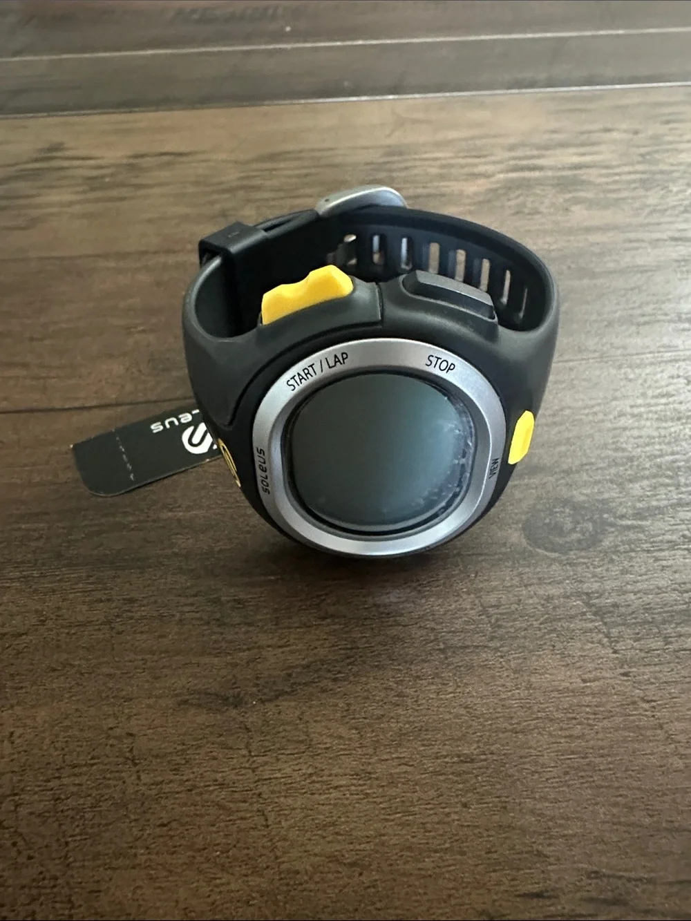 Soleus waterproof Black and Yellow Digital Sports Wristwatch